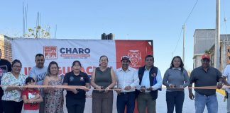 “Obras que transforman vidas”: inauguran pavimentación en Charo