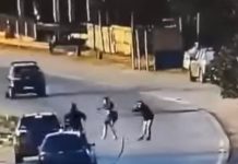 #VIDEO Intento de robo de moto termina con ladrón atropellado