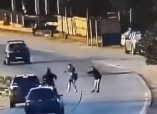 #VIDEO/ Intento de robo de moto termina con ladrón atropellado