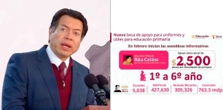 #IMÁGEN// Más de 850,000 becarios en Michoacán: Mario Delgado destaca avances en educación