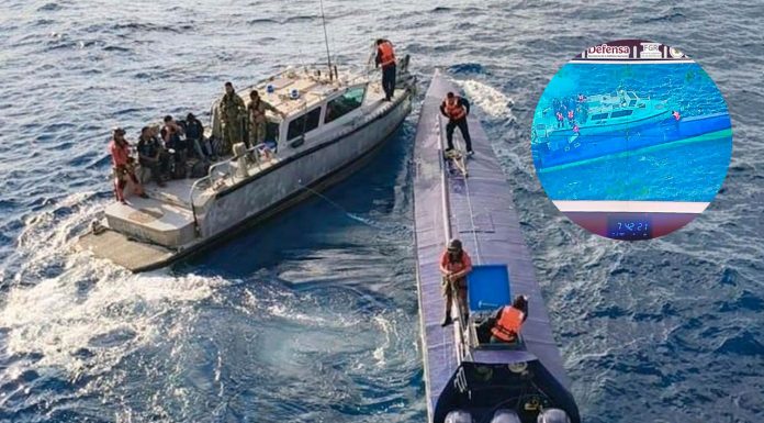 #VIDEO Semar intercepta semisumergible con 4 toneladas de cocaína frente a Manzanillo