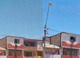 #VIDEO Arrojan a un hombre desde un balcón tras descubrirlo con una mujer se desconoce su estado de salud