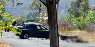 #VIDEO// Volcadura automovilística deja un muerto y dos lesionados en Tacícuaro, municipio de Morelia