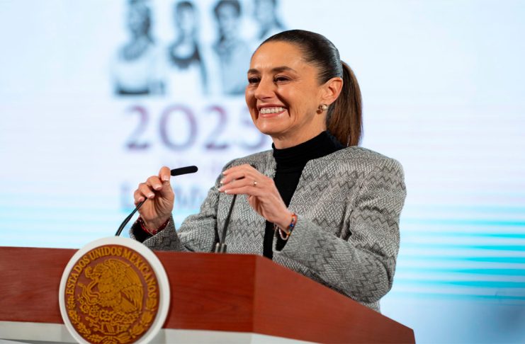 Morena y sus candidatos no son asunto de la Presidenta: Claudia Sheinbaum