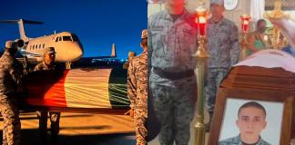 Agentes de la GN caídos en acción tras enfrentamiento con “El Mecho” regresan con sus familiares