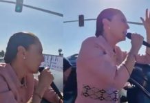 #VIDEO || Protesta alcanza a Sheinbaum en San Quintín: ciudadanos exigen obras, hospitales y salida de la alcaldesa