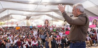 Bedolla destaca grandeza de Morena; más de 11 millones de mexicanos defienden la soberanía nacional