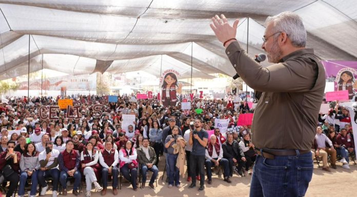 Bedolla destaca grandeza de Morena; más de 11 millones de mexicanos defienden la soberanía nacional