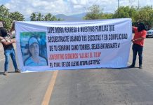 Con bloqueos carreteros denuncian presuntas desapariciones en Buenavista Tomatlán