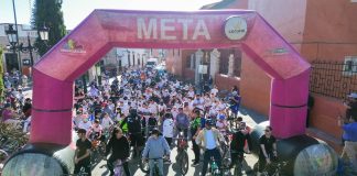 Alexis Velázquez fortalece la convivencia y el deporte con exitosa Rodada Escolar