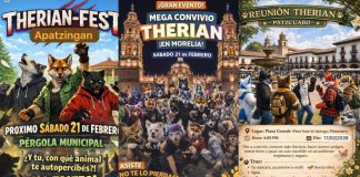 Este sábado habrá convivio Therian en diferentes municipios de Michoacán, incluido Morelia