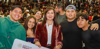 Se amplía plazo para entrega de tarjetas de la Beca Gertrudis Bocanegra: Gabriela Molina