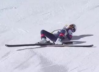 #VIDEO #VIRAL || Impactante caída de Lindsey Vonn en Juegos Olímpicos de Invierno; fue evacuada en helicóptero