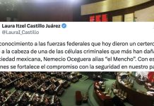 Senado confirma fallecimiento de Nemesio Rubén Oseguera Cervantes; reconocen labor de fuerzas federales