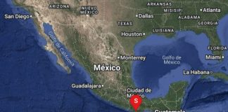 Se registra sismo en Oaxaca magnitud 5.7