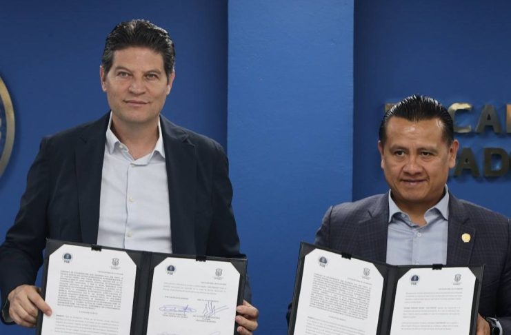 Gobierno de Alfonso Martínez y FGE firman convenio para facilitar acceso a la justicia en Morelia