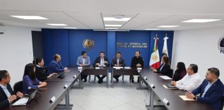 FGE y Ayuntamiento de Morelia fortalecen coordinación en investigación, desaparición y denuncias en línea