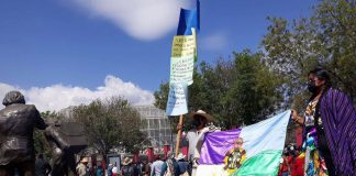 A cuatro años del derribo de parte de la escultura de “Los Constructores”, CSIM recuerda la lucha contra la esclavitud y explotación de los pueblos originarios