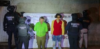 FGE ejecuta tres cateos en Sevina; hay 3 personas detenidas y aseguramiento de presunta droga