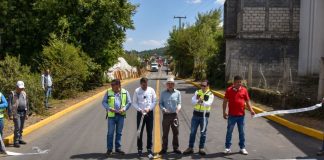 SCOP fortalece la Meseta Purépecha con infraestructura educativa, vial y de seguridad