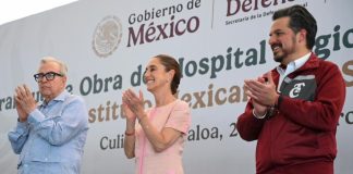 En Culiacán, Sinaloa Presidenta Claudia Sheinbaum da banderazo de salida a la construcción del hospital regional de especialidades del IMSS en beneficio de 762 mil 155 derechohabientes