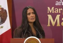 #VIDEO || Salma Hayek respalda impulso al cine mexicano y destaca visión del nuevo gobierno