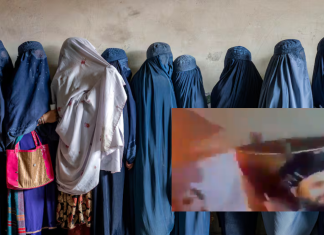 #VIDEO// Mujeres afganas protestan contra nuevas normas talibanas que avalan castigos físicos en el hogar