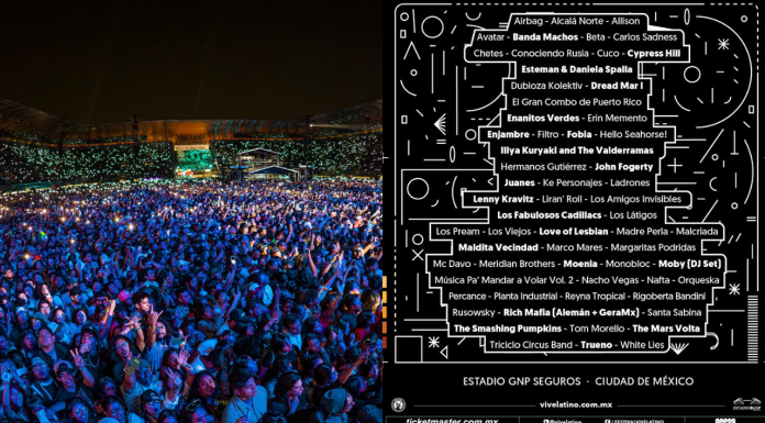 Todo listo para el Vive latino: horarios, precios y fechas