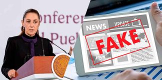 Sheinbaum acusa uso de IA para crear noticias falsas sobre Jalisco