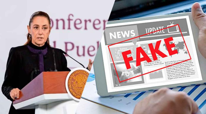 Sheinbaum acusa uso de IA para crear noticias falsas sobre Jalisco