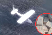 Interceptan aeronave con 534 paquetes de droga en costas de Oaxaca