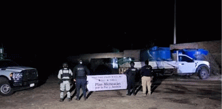 Aseguran combustible y vehículos en cateo por presunto huachicol en La Piedad