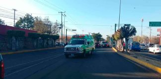 Se registra accidente vehicular sobre Calzada La Huerta, en Morelia