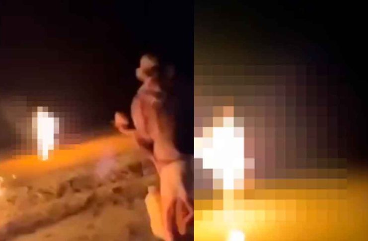 #VIDEO// Detienen a joven en EU por incendiar con gasolina a su amigo durante una reunión