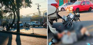 Motociclista queda herido tras choque sobre la avenida Madero Poniente de Morelia