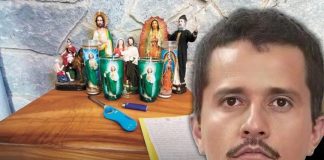 El altar del miedo: Biblia abierta, Salmo 91 y veladoras encendidas en el refugio atribuido a “El Mencho”