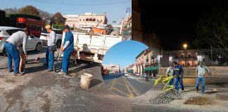 Anuncia Adolfo Torres dos nuevas tomas hídricas en el centro de Morelia