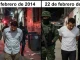 22 de febrero: una fecha marcada por golpes al crimen organizado en México