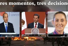 Tres presidentes, tres momentos: así han reaccionado ante crisis de seguridad en México