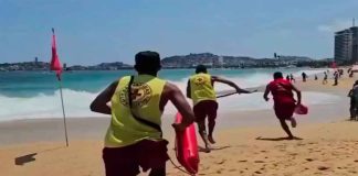 #VIDEO|| Bandera roja en playas alerta por alto riesgo rescatan a mujer arrastrada por el mar