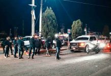 Sujetos armados atacan a policías en Opopeo