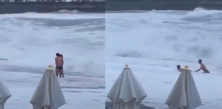 #VIDEO/ Tragedia en la playa: mujer pierde la vida tras ser arrastrada por el mar