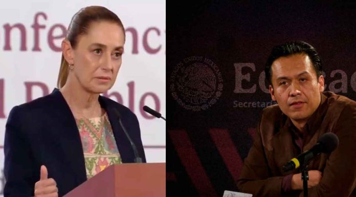 Sheinbaum defiende trabajo de Marx Arriaga, confirma oferta de consulado y aclara controversia por libros de texto