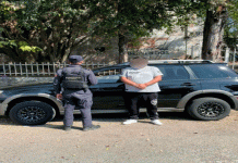 GC detiene a sujeto y recupera vehículo robado, en Morelia