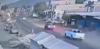 Delincuentes y agentes policiales protagonizan tiroteo en Santa Fe de la Laguna, Quiroga