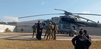 Se suman elementos especializados de Marina y helicóptero artillado al operativo en Jiquilpan