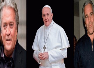 Revelan archivos del Departamento de Justicia conversaciones entre Bannon y Epstein sobre el Papa Francisco