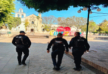 Operativo conjunto controla incendio en gasolinera de Cuitzeo