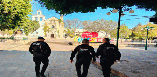 Operativo conjunto controla incendio en gasolinera de Cuitzeo