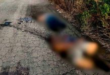 Abandonan a pareja 3j3cut4d4 en carretera de Tangamandapio